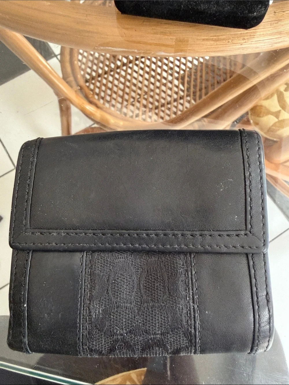 Coach compact bifold
